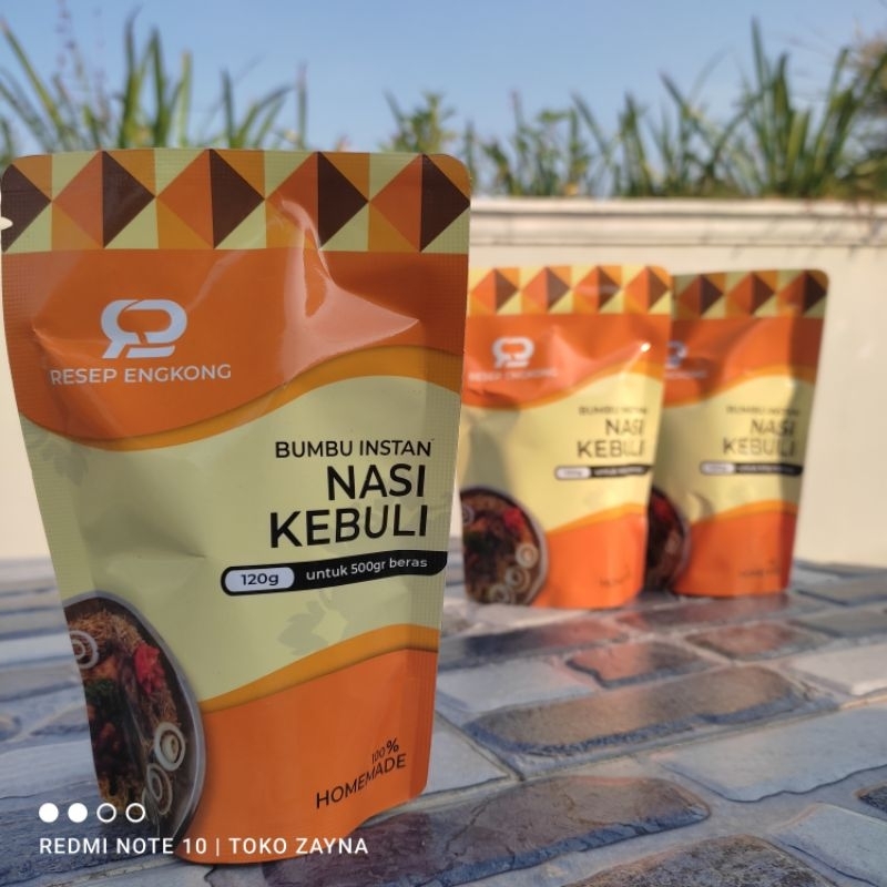 

Bumbu Nasi Kebuli Engkong | Bumbu Instan, Bumbu Kebuli, Arabian Food