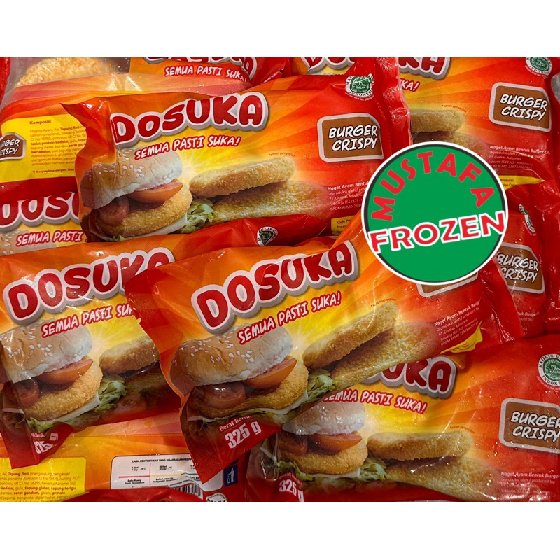 

Dosuka Burger Crispy 325gr (6pcs)