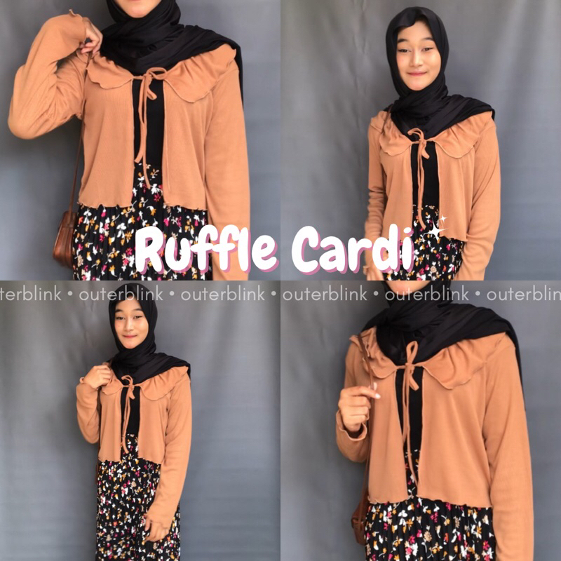 Cardi Ruffle Tali