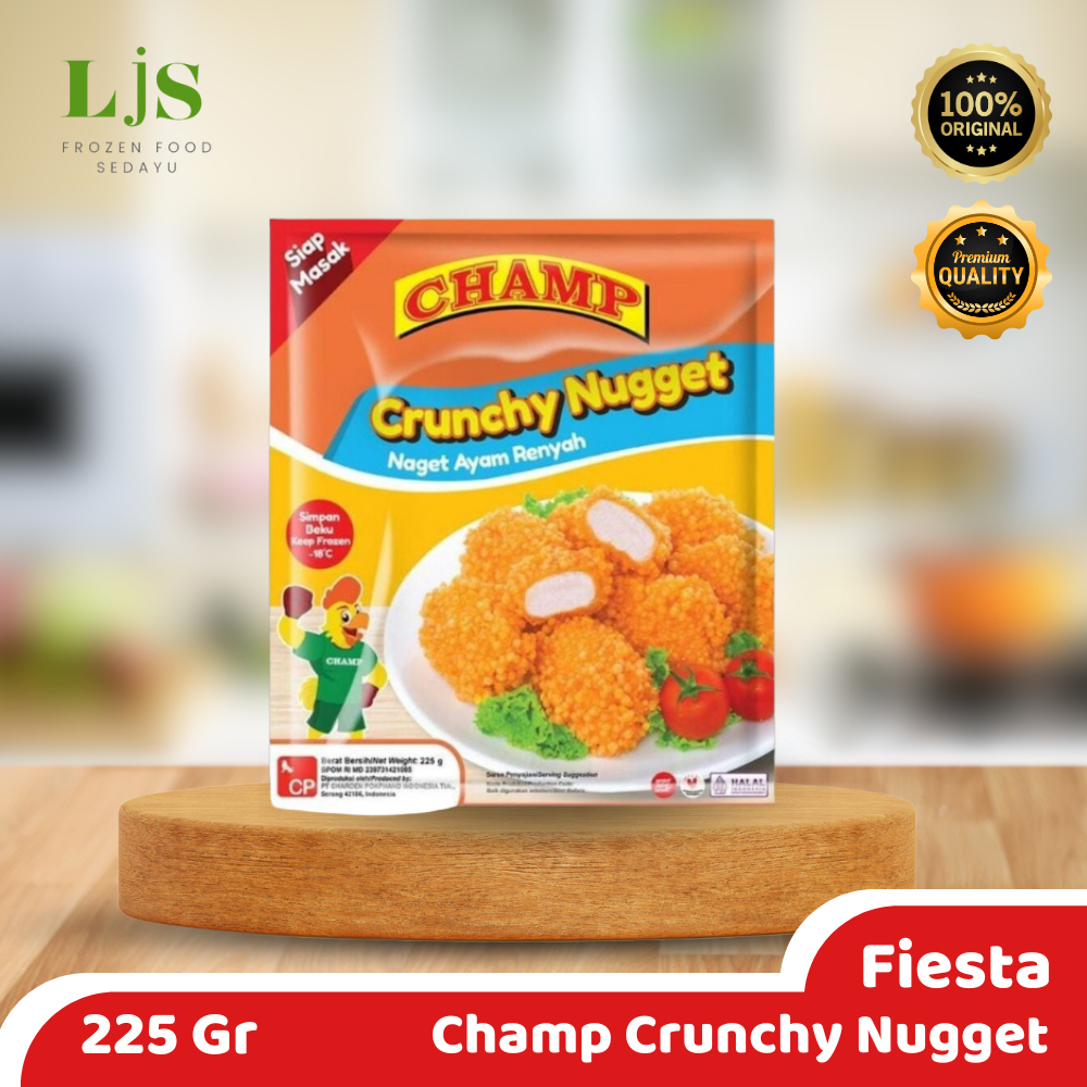 

Fiesta Champ Crunchy Nugget 225gr