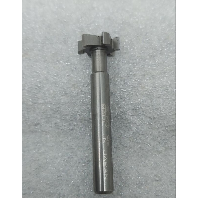 T slot carbide D14×4mm ,T slote cutter Carbide D14mm tebal 4mm putaran kiri . T slot carbide 14mm