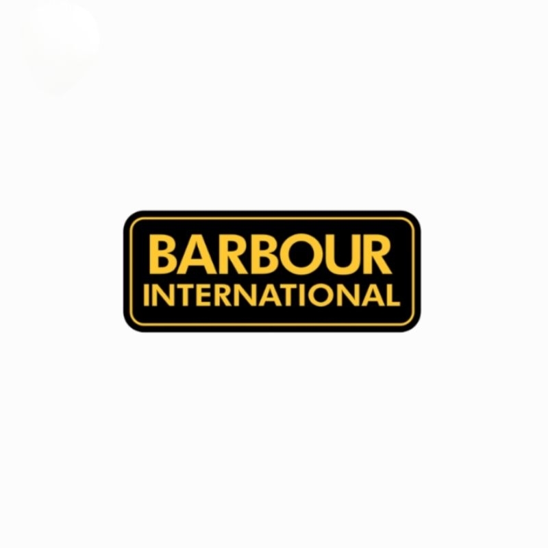 

sticker Barbour International brand clothing casual stiker