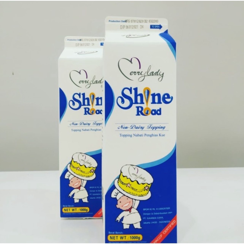 

Shine Road Whipping Cream Dus 12x1Liter - Gosend Grab Only