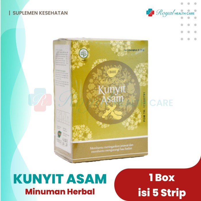 

IBOE NATURAL DRINK BOX ISI 5 SACHET, Sembilan Macam Variasi Herbal