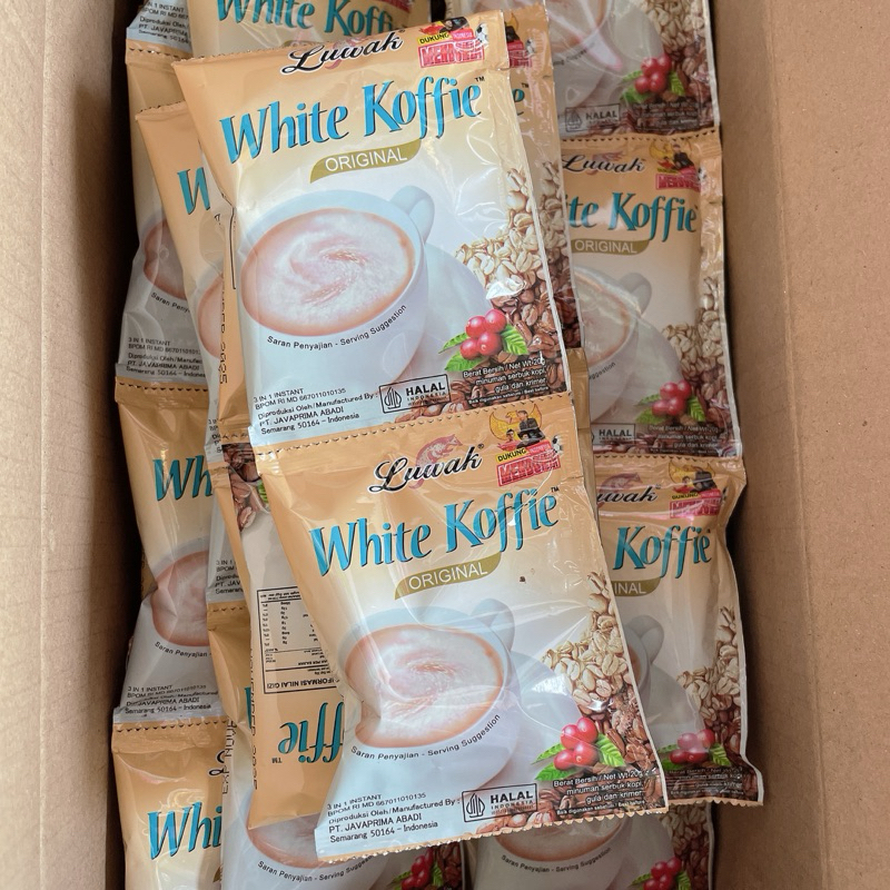 

LUWAK WHITE COFFEE 10PCS