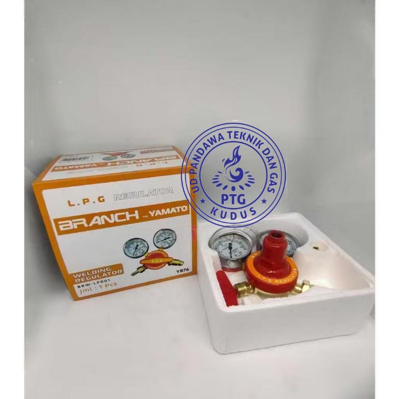 Regulator LPG 50kg cocok untuk Regulator LPG 50kg
