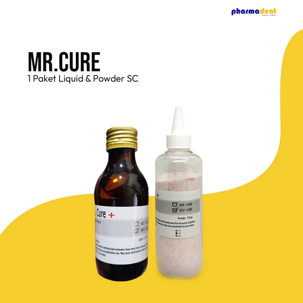 Pharmadent - Paket Mr. Cure Powder & Liquid Self Curing [SC]