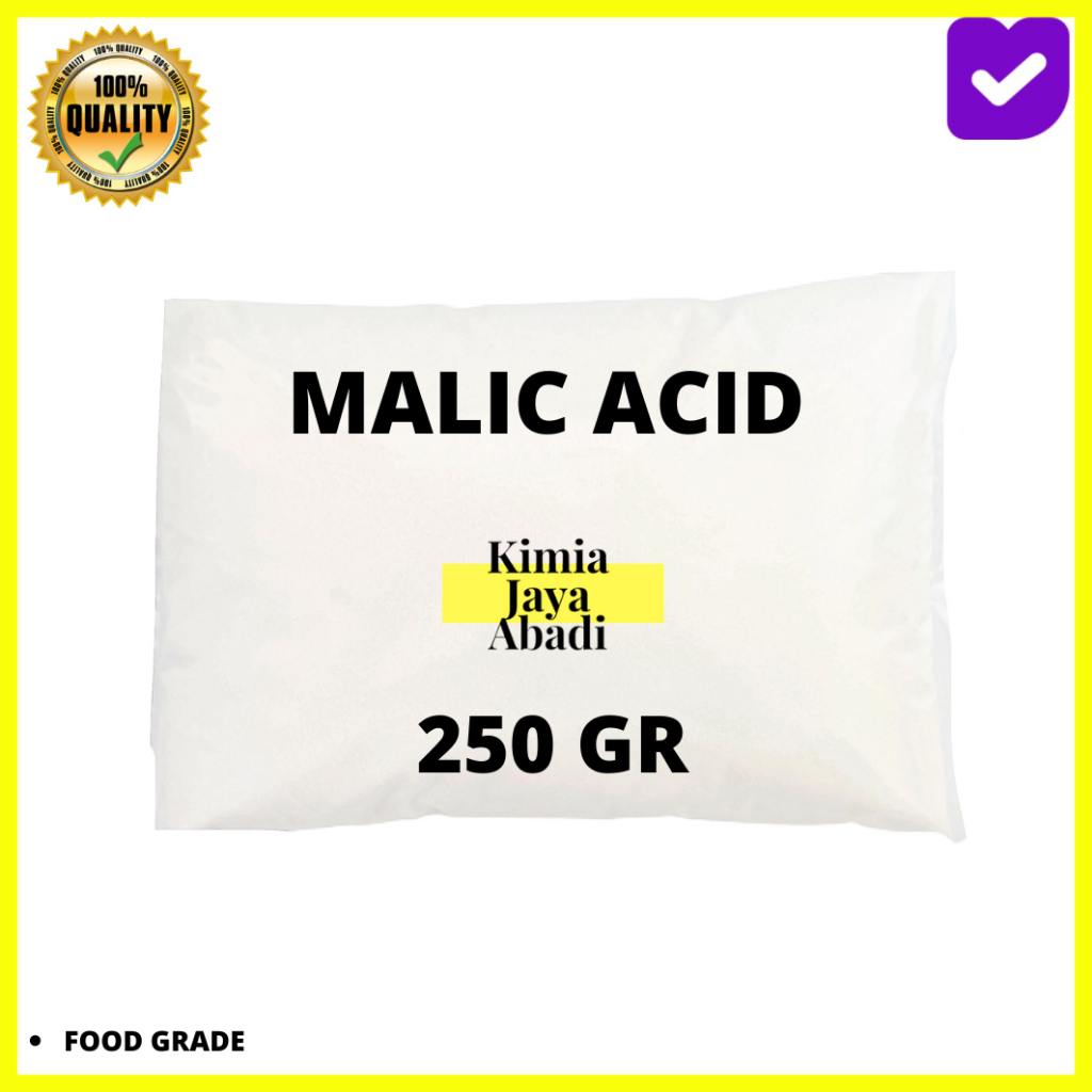 

Malic Acid / DL Malic Acid / Asam Malat 250 Gram