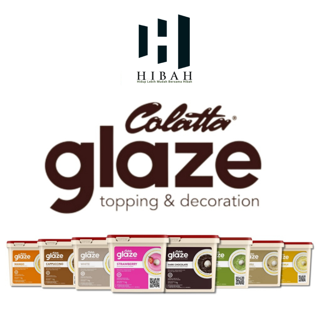 

COLATTA GLAZE 1KG ALL VARIANT