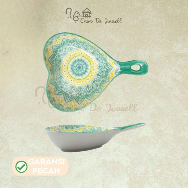 [X6-24] Basi Hati+PEG 9.5" Motif/Keramik/Basi aesthetic/Basi Motif/Basi love/Basi cantik/porcelain