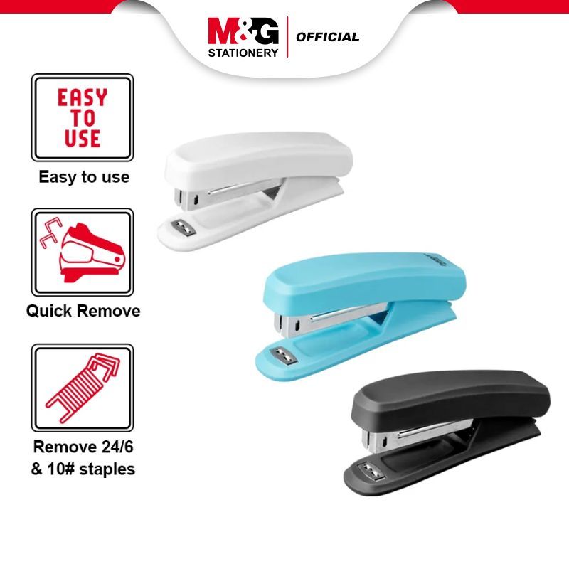 

M&G Classic #10 Stapler MGS-05 3assorted colors