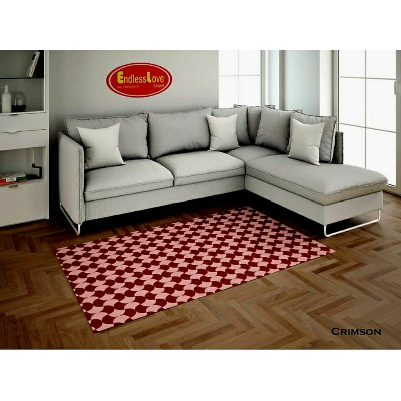 Karpet Endless Love 90 x 150 ( tanpa tas )