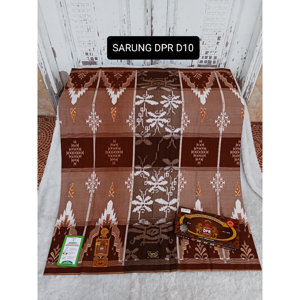 SARUNG SAMARINDA DPR MOTIF KEMBANG MESRES