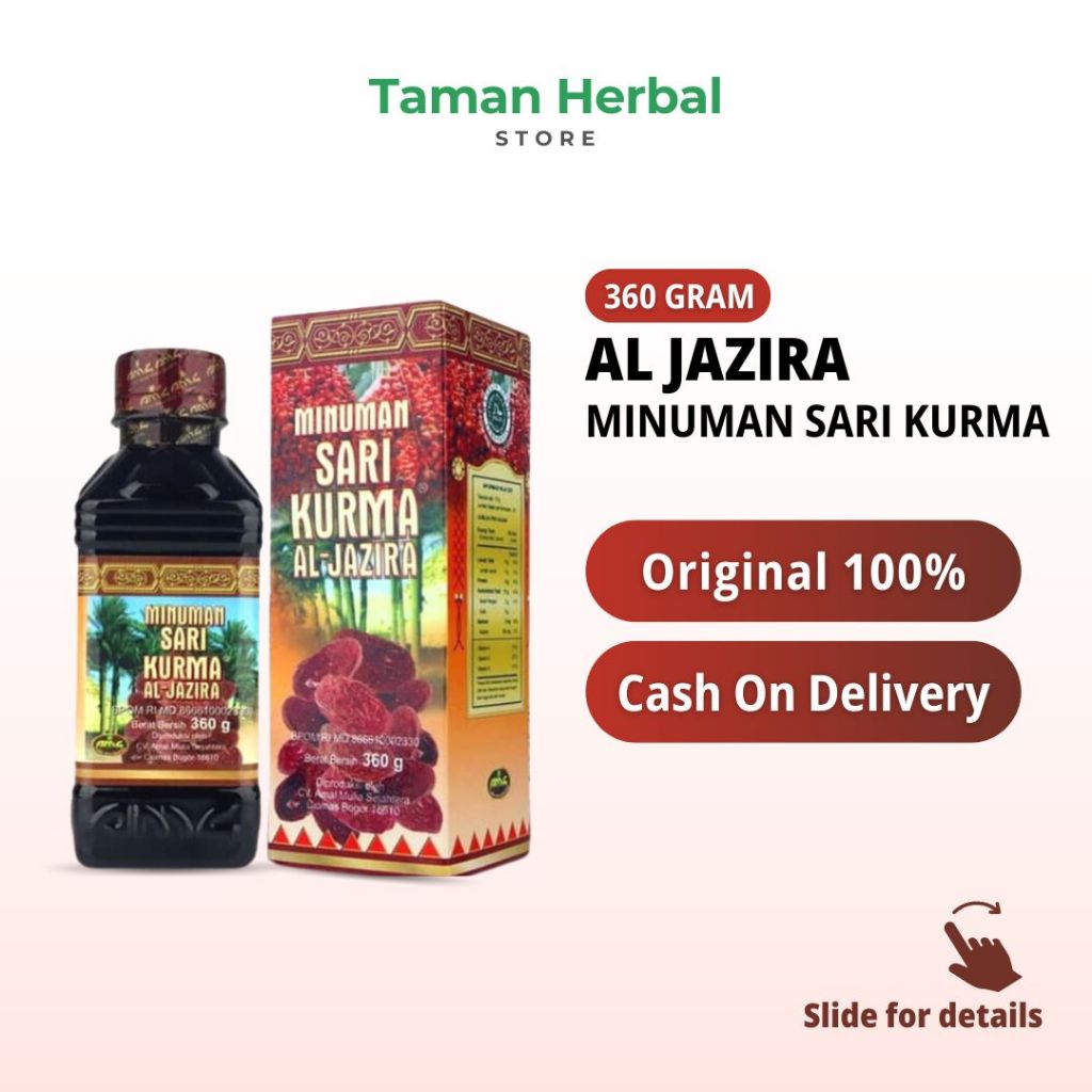 

Sari Kurma Al-Jazira | Kesehatan Suplemen Madu Sari Kurma (360 gram)