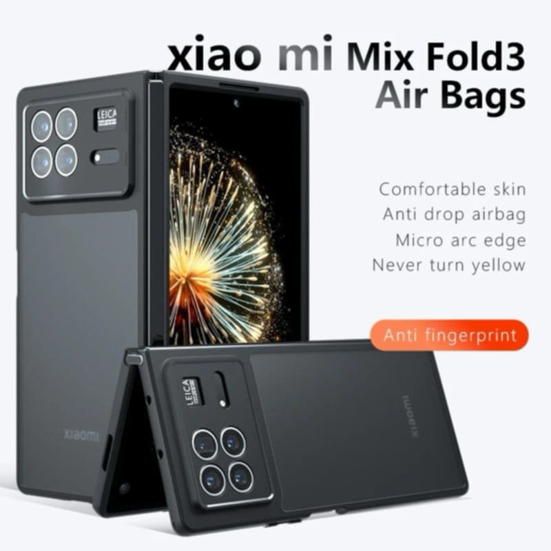 Leather XIAOMI MIX FOLD 2 / MIX FOLD 3 Hardcover PREMIUM Carbon Fiber