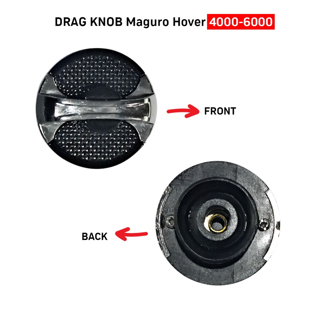 Sparepart Drag Knob Reel Maguro Hover Ukuran 1000 s/d 6000 Dodolan Pancing