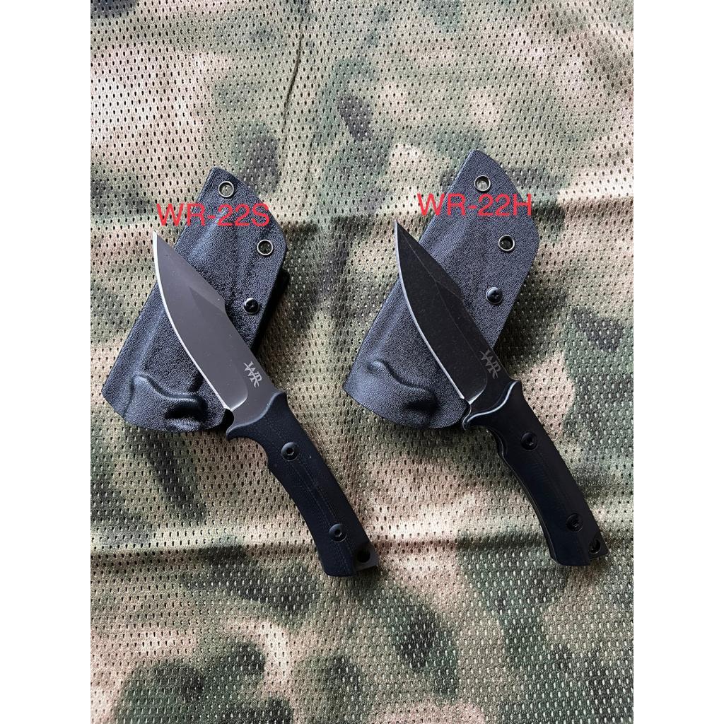 Pisau Dapur Serbaguna / Pisau Tactical Kydex WR 22 Custom laser / Pisau WR Tactical Outdoor + Holste