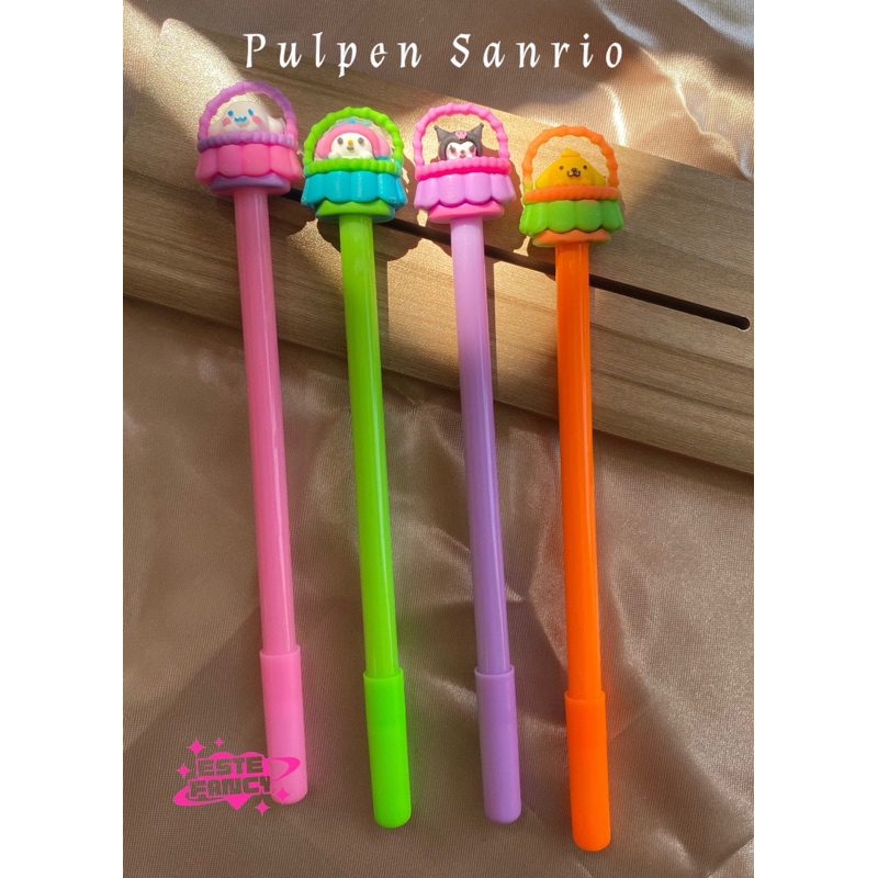 

[ST] Pulpen Gel Karakter Sanrio Lucu