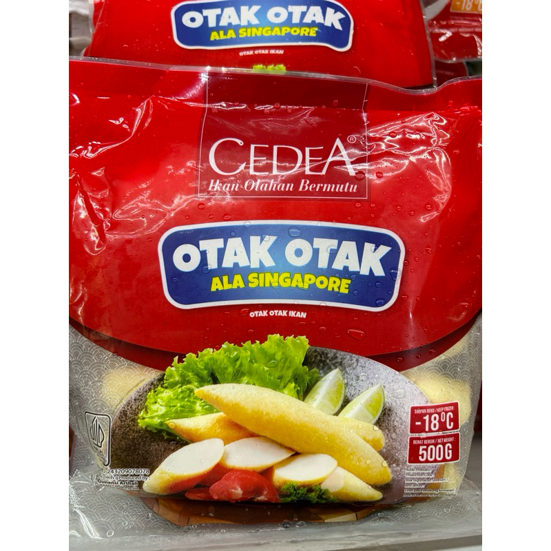 

CEDEA OTAK OTAK SINGAPURE 500 GR