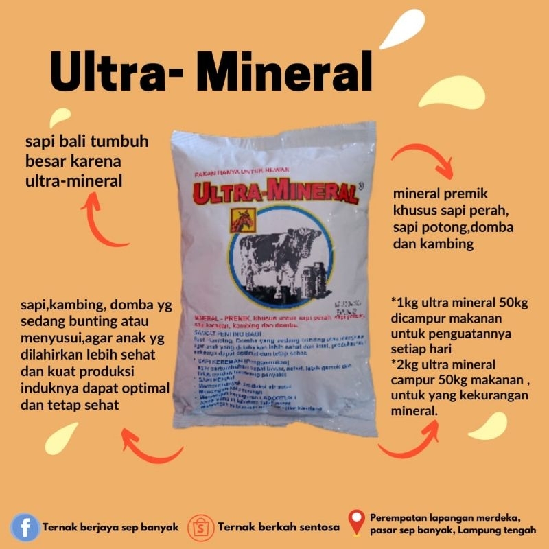 mineral ultra mineral sapi, kambing, domba