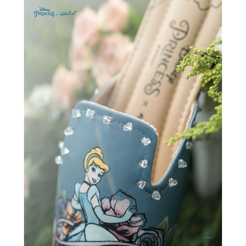 Ittaherl Disney Princess Cinderella vol2 Royal Ball Mules Midnight size 37 imlek sincia