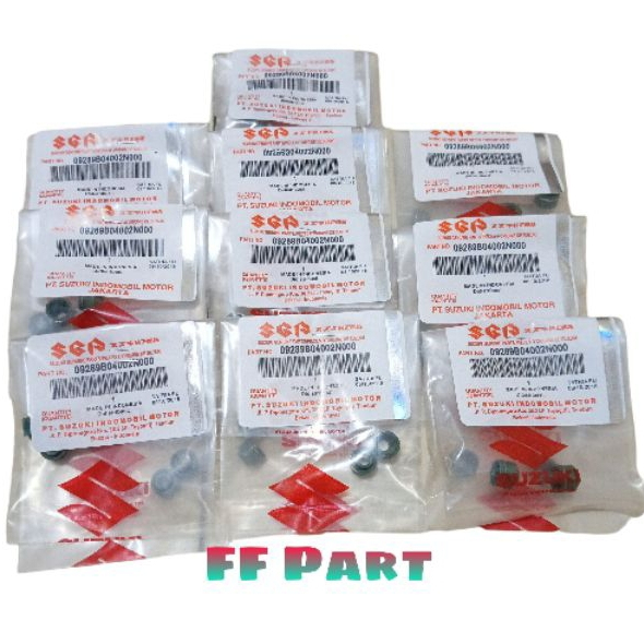 PAKET 10 SET SEAL KLEP SUZUKI SATRIA FU KARBU 2005 - 2012.