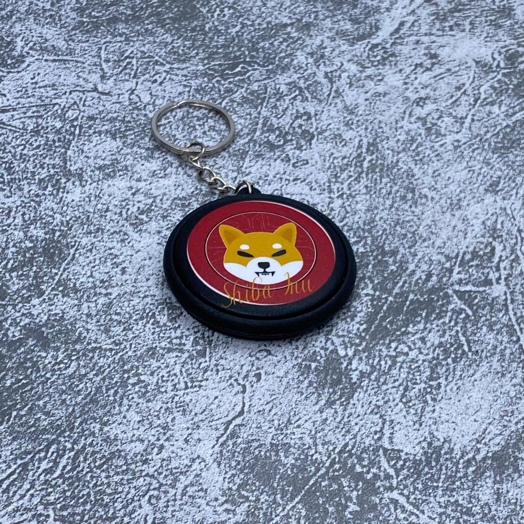 Gantungan Kunci Crypto "Shiba Inu"  -  Keychain Crypto/ Shiba Inu / Ganci Crypto Shiba Inu