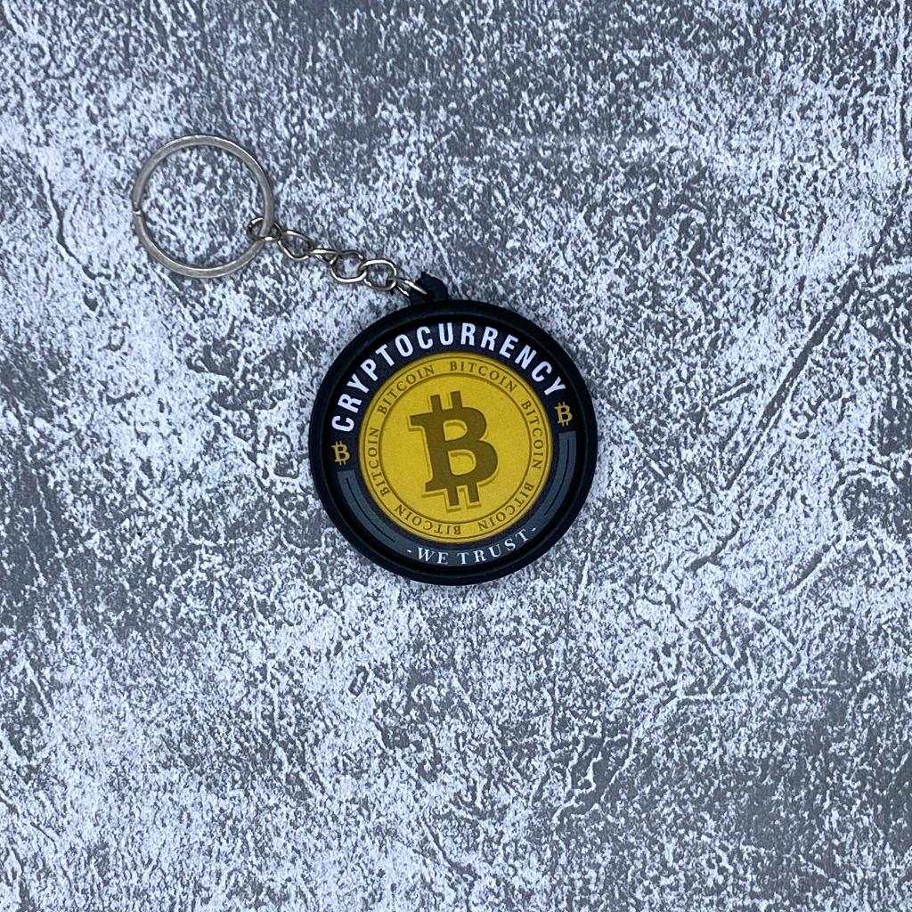 Moonmarket Keychain Crypto "Bitcoin" - Gantungan Kunci Crypto/Crypto/Keychain Crypto/Gantungan Kunci
