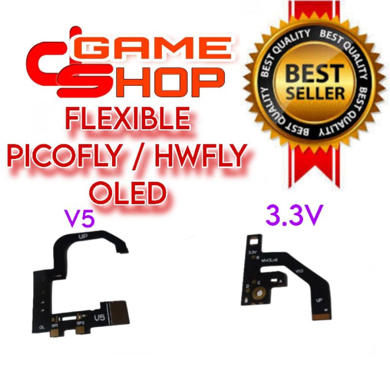 flexible pico hw fly oled flexible v5 dan 3.3V picofly hwfly