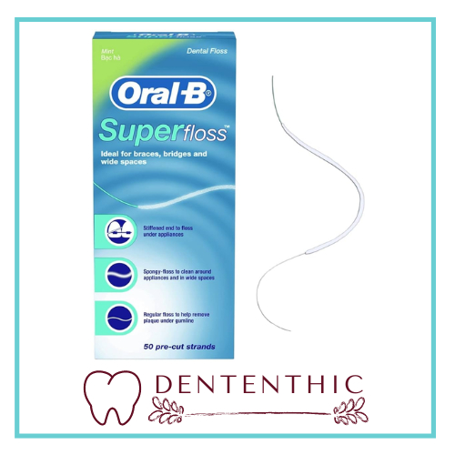 Ecer Dental Superfloss oral b / dental floss