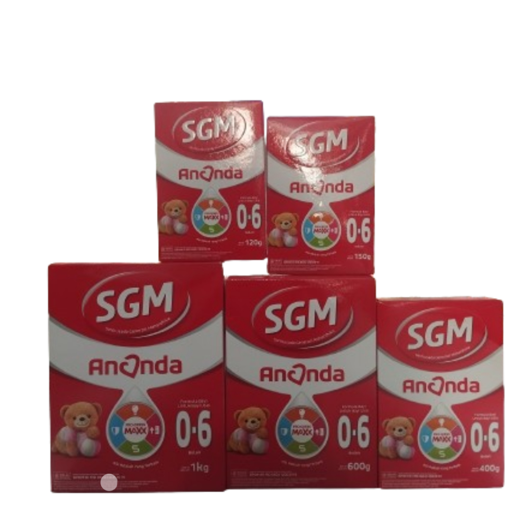 SGM Ananda 1 (0-6 Bulan) Formula Bayi Bubuk 600gr/1000gr SGM Susu Formula Murah