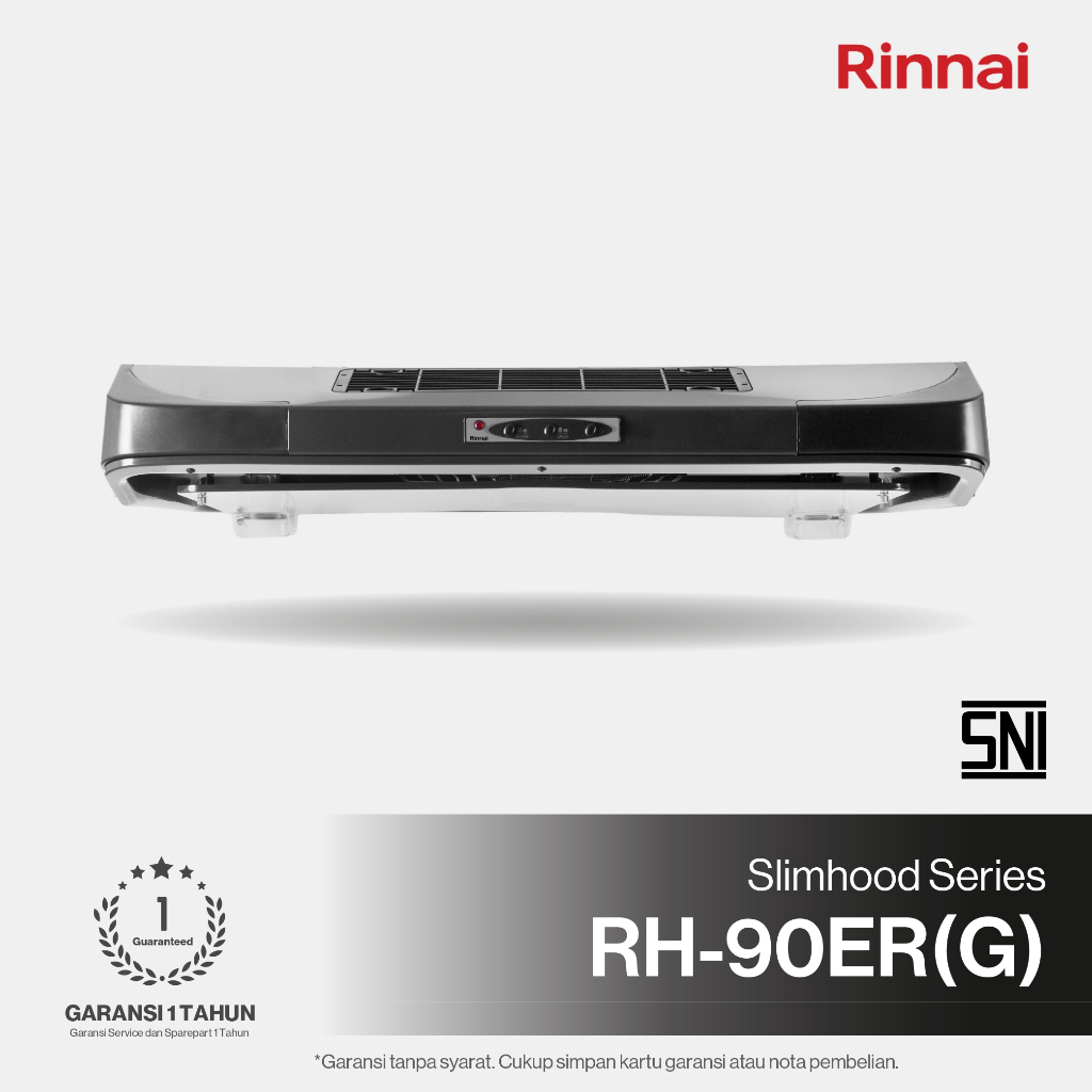 Cooker Hood Rinnai RH 90 ER - Grey (90cm)