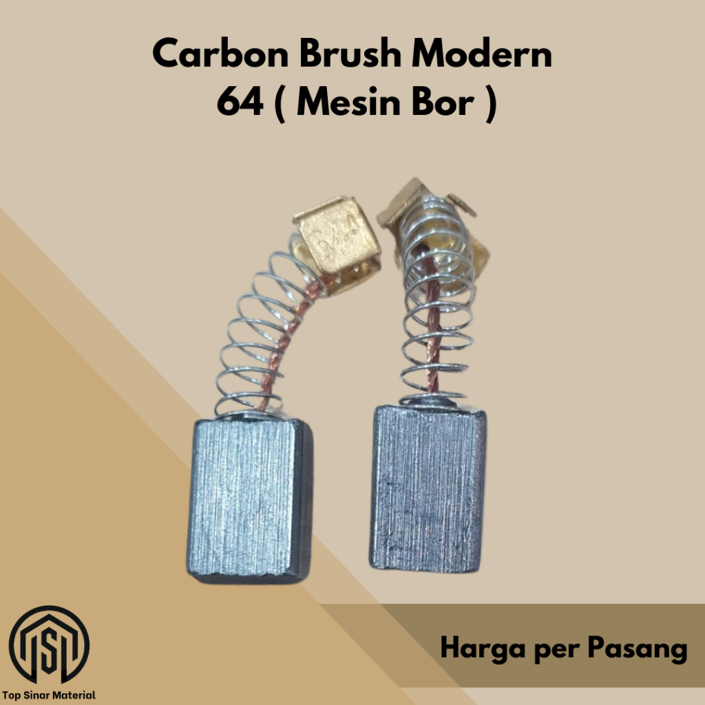 Carbon brush modern CB 64 / Bostel arang untuk Mesin Bor M-2100C
