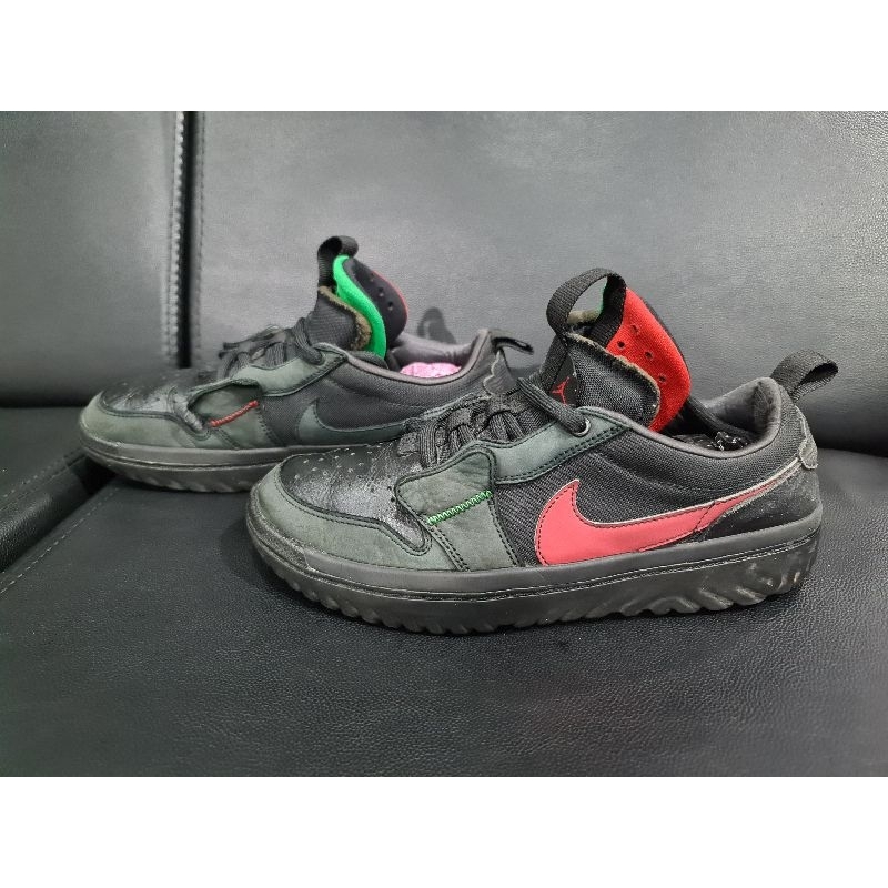 Sepatu Second AJ1/air Jordan 1 Low React Ghetto Gastro Fearless ( Rare Item )