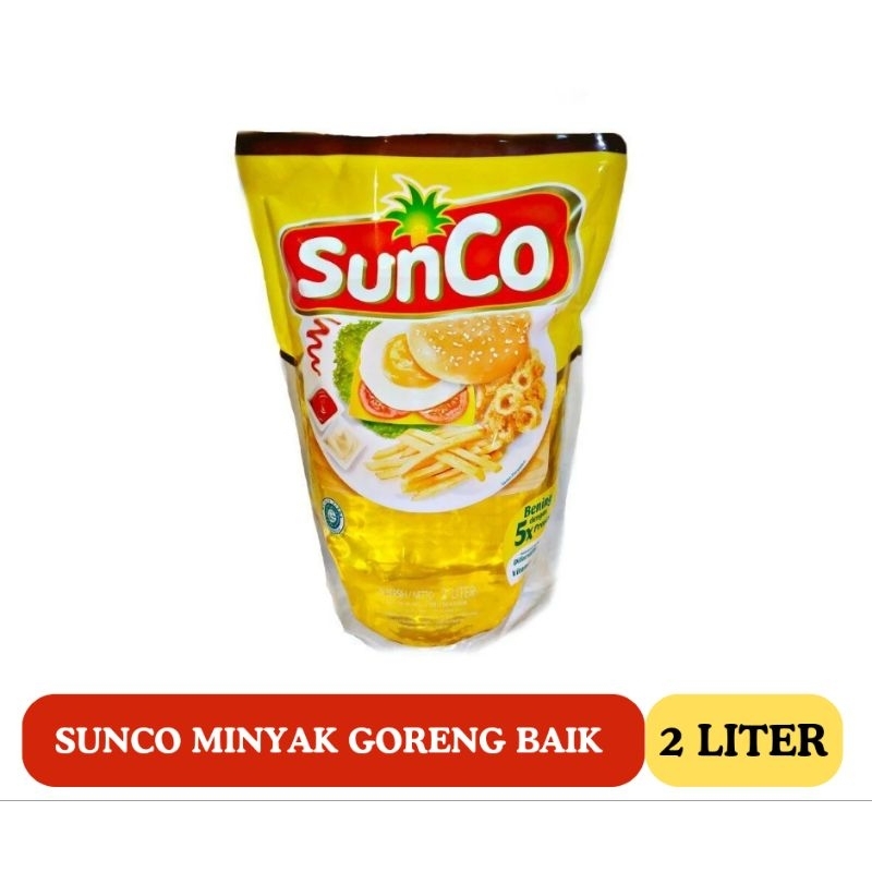 

MINYAK GORENG SUNCO 2 LITER / MINYAK GORENG KWALITAS TERBAIK / MINYAK GORENG 2 LITER ORIGINAL