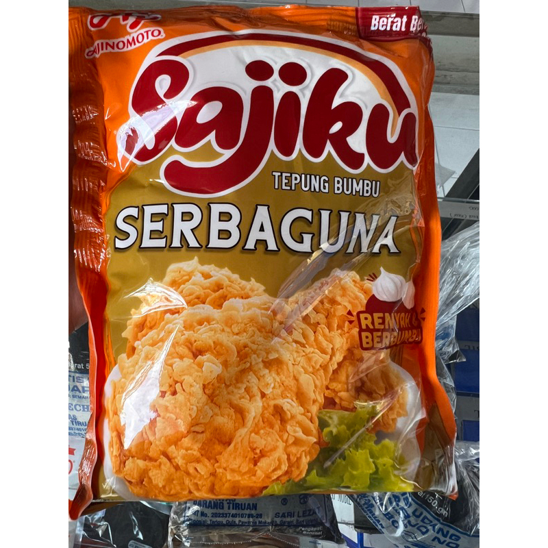 

Sajiku Tepung Bumbu Serbaguna 220 gr | SAJIKU | Tepung Bumbu Serbaguna | Tepung Serbaguna | Sajiku Tepung Bumbu Serbaguna 220 gram | Sajiku Tepung Bumbu Serbaguna 220 g