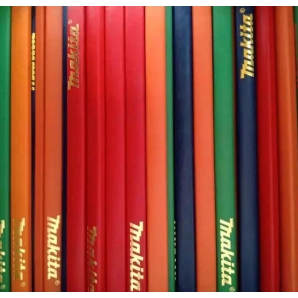 

Pensil Tukang Makita / Pensil Kayu Makita / Pensil Besar Makita