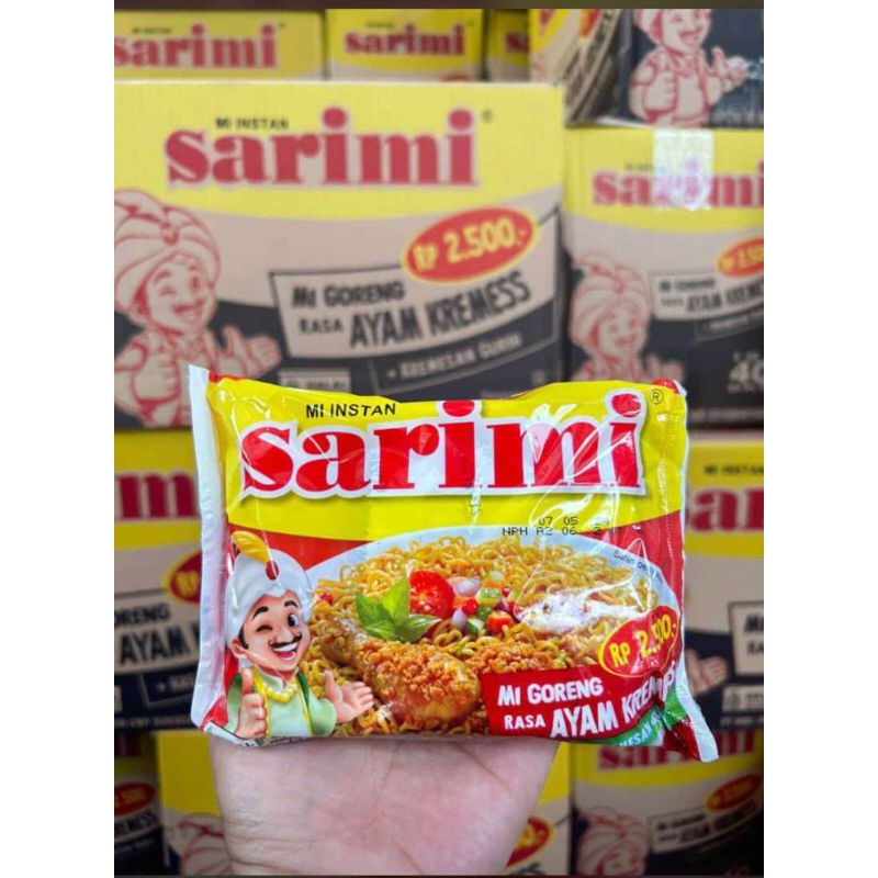 

Mie Sarimi | Sarimie Goreng Rasa Ayam Kremes 70 gr Per dus isi 40 bungkus
