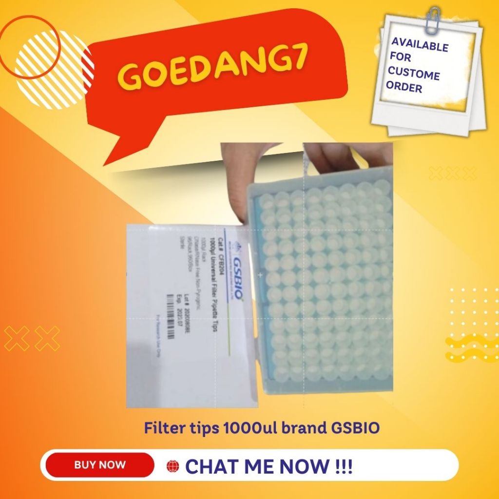 Filter tips 1000ul brand GSBIO