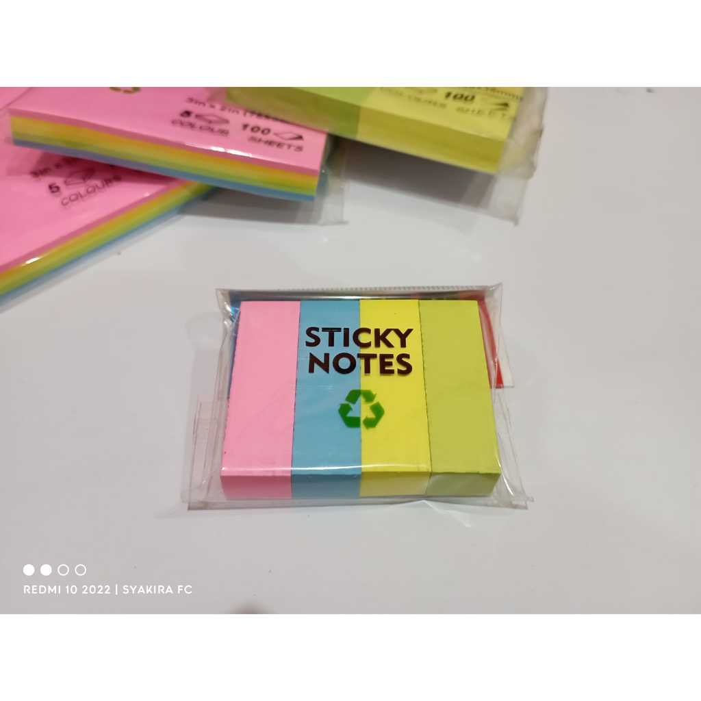 

Sticky Notes / Memo Pad /Pembatas Buku Linko