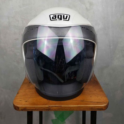 helm agv city light - White Gloss