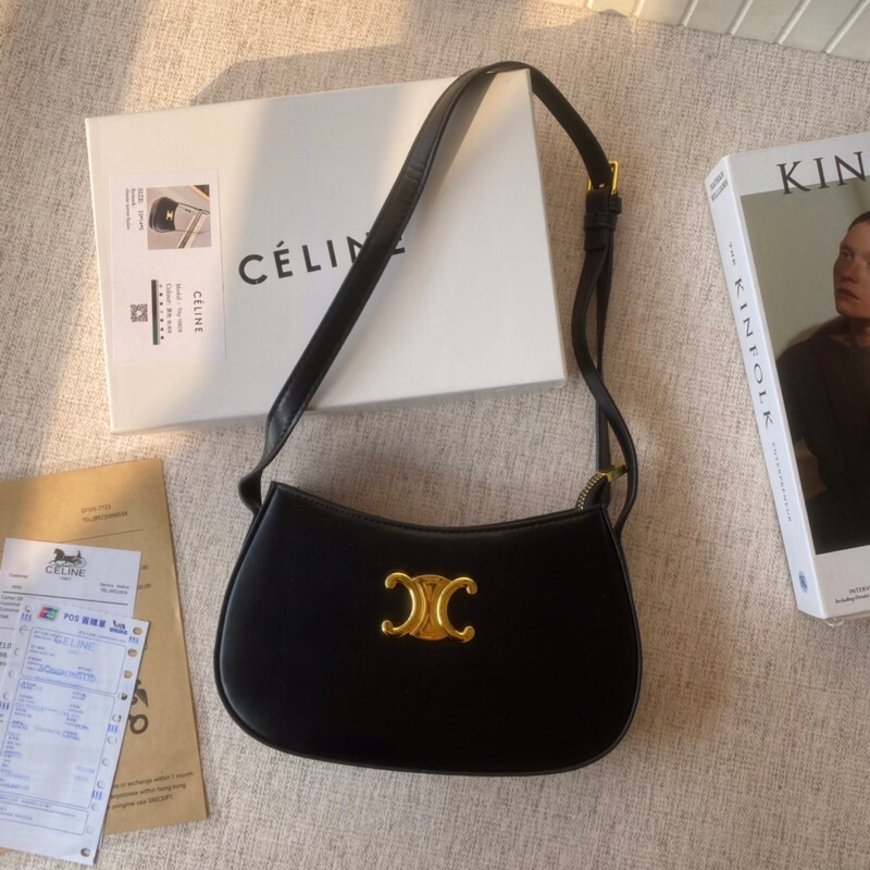 TAS CELINE TILLY SHOULDER BAG WANITA IMPORT PREMIUM FREE BOX