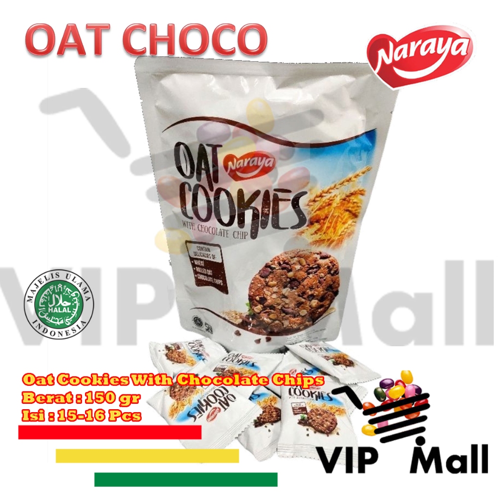 

Naraya Oat Cookies With Choco Chip 150Gr.