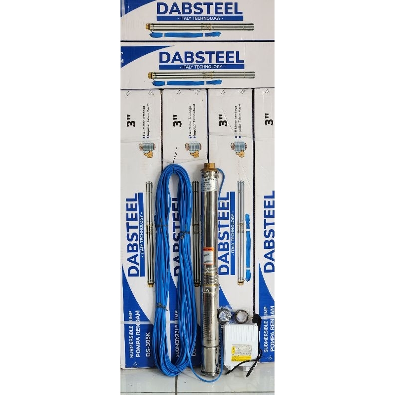 Pompa satelit submersible 1/2 PK  Pompa satelit 0.5 PK Pompa satelit Dab steel