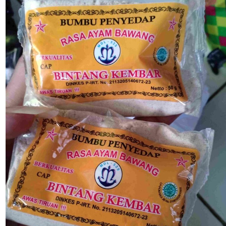

BUMBU TABUR BINTANG KEMBAR 2 PICIS TERBAIK 250 GRAM
