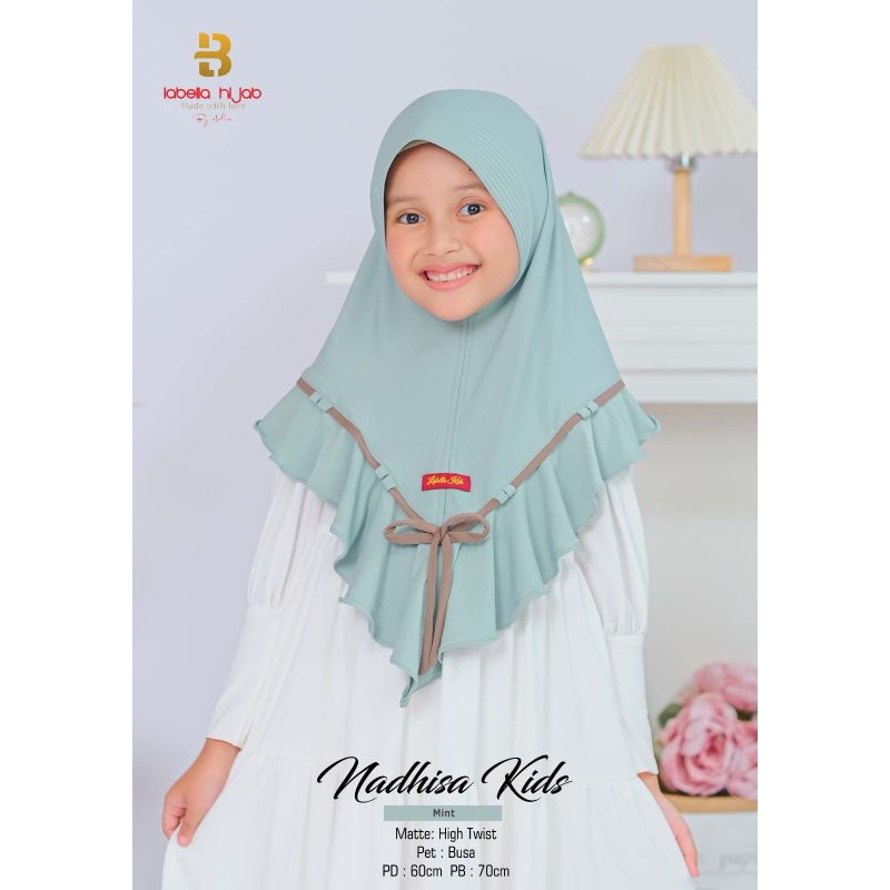 Hijab Nadisha kids ORI by labella hijab