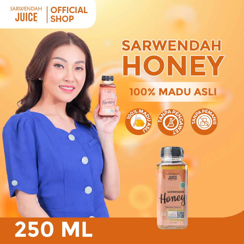 

Sarwendah Juice (Madu/Honey) Sarwendah Madu/Honey 1 Botol Isi 250ml