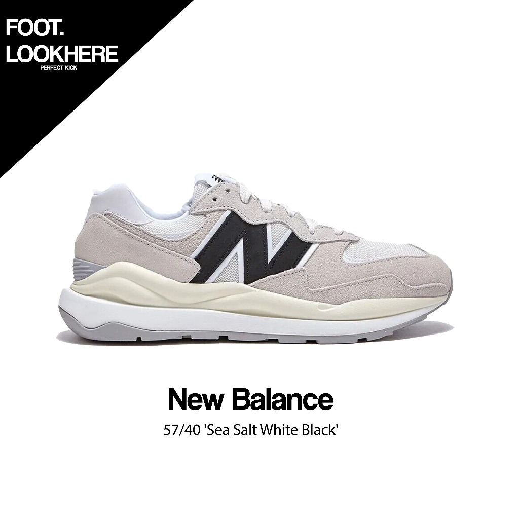 New Balance 57/40 'Sea Salt White Black'