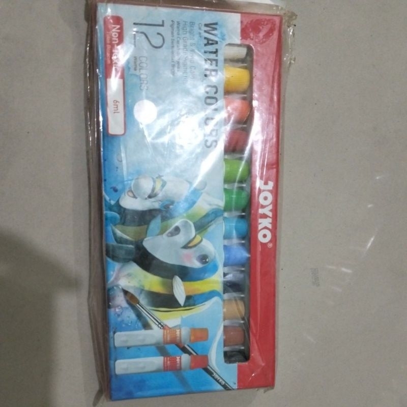 

water colors cat air 12 warna 60ml