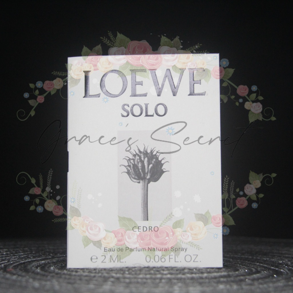 Mini Parfume- Loewe Solo Loewe Cedro, 2015